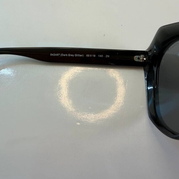Coach HC8193 – Dark Grey Glitter Sunglasses - Picture 12 of 13